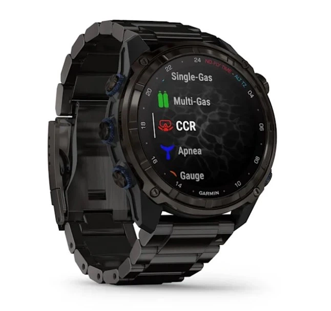 Смарт-годинник GARMIN Descent Mk3i 51mm Carbon Gray DLC Titanium with DLC Titanium Band (010-02752-13/14) - Фото 4 Смарт-годинник GARMIN Descent Mk3i 51mm Carbon Gray DLC Titanium with DLC Titanium Band (010-02752-13/14) - изображение 4