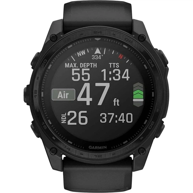 Смарт-годинник Garmin tactix 8 - 51 mm Solar Elite Includes Applied Ballistics Elite Solver (010-03407-10/11) [129743 - изображение 8