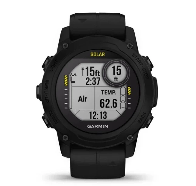Смарт-годинник GARMIN Descent G1 Solar Black (010-02604-02/12) - зображення 5