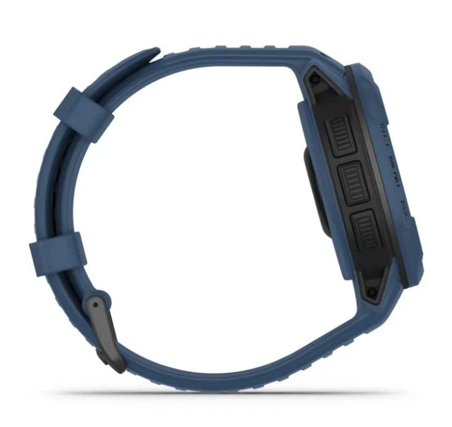 Смарт-годинник GARMIN Instinct Crossover Solar Tidal Blue (010-02730-12/02) - Фото 6 Смарт-годинник GARMIN Instinct Crossover Solar Tidal Blue (010-02730-12/02) - изображение 6