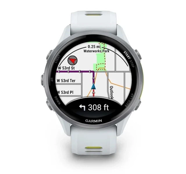 Смарт-годинник GARMIN Forerunner 970 Titanium w. Whitestone Case and Whitestone/T. Amp Yellow Band (010-02969-01/11/61) - Фото 3 Смарт-годинник GARMIN Forerunner 970 Titanium w. Whitestone Case and Whitestone/T. Amp Yellow Band (010-02969-01/11/61) - изображение 3