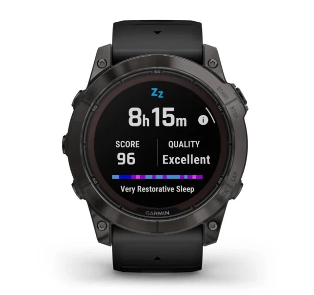 Смарт-годинник GARMIN Fenix 7X Pro Sapphire Solar Carbon G. DLC Tit. with Black Band (010-02778-10/11) - Фото 2 Смарт-годинник GARMIN Fenix 7X Pro Sapphire Solar Carbon G. DLC Tit. with Black Band (010-02778-10/11) - изображение 2