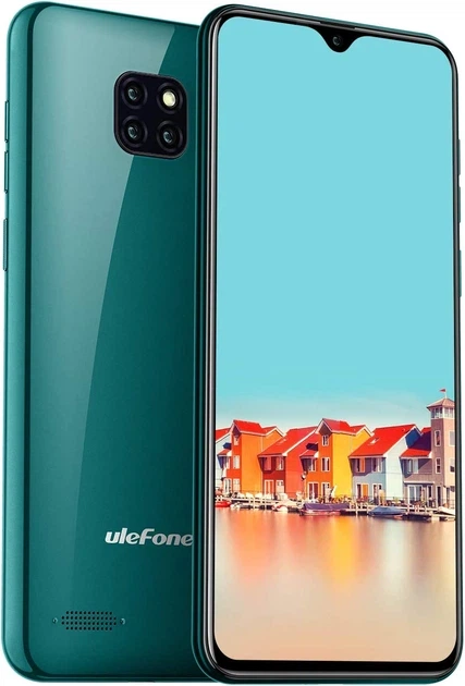Смартфон Ulefone Note 7 1/16Gb Green - Фото 1 Смартфон Ulefone Note 7 1/16Gb Green - изображение 1