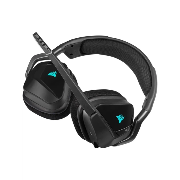 Навушники Corsair Void RGB Elite Wireless Carbon (CA-9011201) - Фото 3 Навушники Corsair Void RGB Elite Wireless Carbon (CA-9011201) - зображення 3