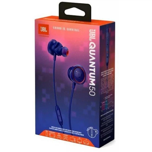 Навушники JBL Quantum 50 Purple (JBLQUANTUM50PUR) - Фото 2 Навушники JBL Quantum 50 Purple (JBLQUANTUM50PUR) - зображення 2