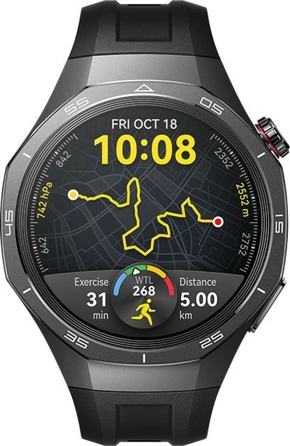 Смарт-годинник Huawei Watch GT 5 Pro 46mm Black - зображення 4