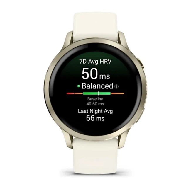 Смарт-годинник GARMIN Venu 4 41 mm Lunar Gold with Bone Silicone Band (010-03013-00) - зображення 3