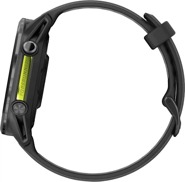 Смарт-часи Garmin Forerunner 970 Carbon Gray DLC Titanium w. Black Case and Black/Translucent W. Band (010-02969-00/10) Refurbished - Фото 6 Смарт-часи Garmin Forerunner 970 Carbon Gray DLC Titanium w. Black Case and Black/Translucent W. Band (010-02969-00/10) Refurbished - зображення 6