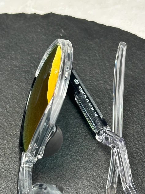 Солнцезащитные очки Oakley HSTN OO9242 прозрачные круглые с линзой Prizm Ruby, поляризованные, зеркальные, унисекс, - Фото 6 Солнцезащитные очки Oakley HSTN OO9242 прозрачные круглые с линзой Prizm Ruby, поляризованные, зеркальные, унисекс, - изображение 6