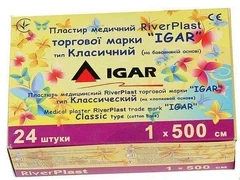 Лейкопластырь 1*500 Классический (на хлопковой основе) River Plast IGAR (229997) - Фото 4 Лейкопластырь 1*500 Классический (на хлопковой основе) River Plast IGAR (229997) - изображение 4