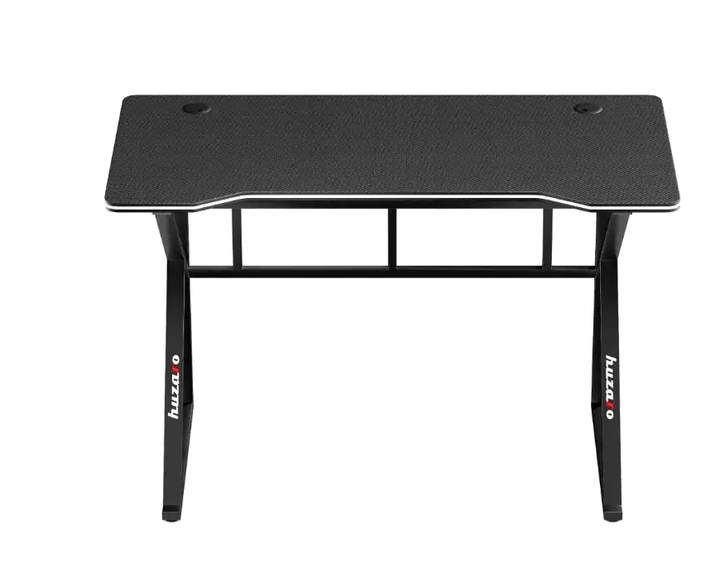 Игровой стол 120x60 см карбоновое покрытие для игр черный HUZARO CS-0482 - изображение 4