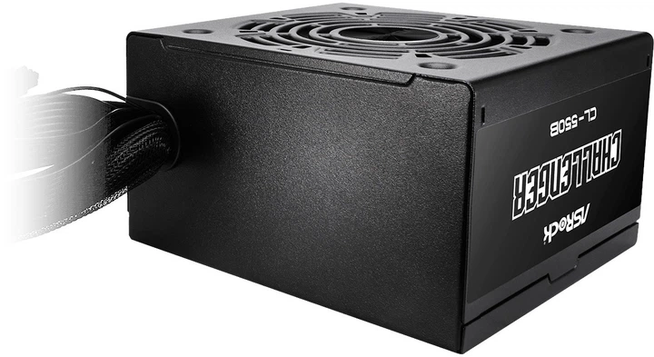 Блок живлення ASRock Challenger CL-550B 550W Black (90-UXC055-BNEAAA) - зображення 3