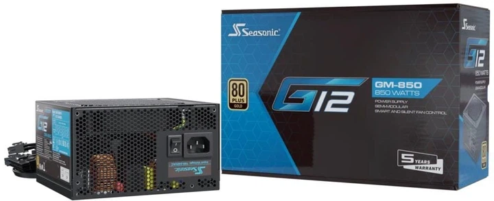 Блок живлення Seasonic G12 GM-850 - изображение 7
