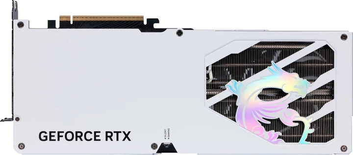 Відеокарта MSI PCI-Ex GeForce RTX 5080 GAMING TRIO OC WHITE 16GB GDDR7 (256bit) (2715/30000) (HDMI, 3 x DisplayPort) (RTX 5080 16G GAMING TRIO OC WHITE) - Фото 9 Відеокарта MSI PCI-Ex GeForce RTX 5080 GAMING TRIO OC WHITE 16GB GDDR7 (256bit) (2715/30000) (HDMI, 3 x DisplayPort) (RTX 5080 16G GAMING TRIO OC WHITE) - изображение 9