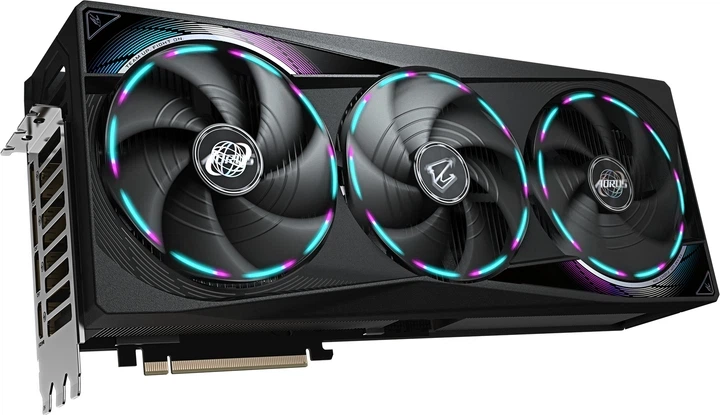 Відеокарта Gigabyte PCI-Ex GeForce RTX 5080 Aorus Master 16GB GDDR7 (256bit) (2805/30000) (HDMI, 3 x DisplayPort) (GV-N5080AORUS M-16GD) - изображение 3