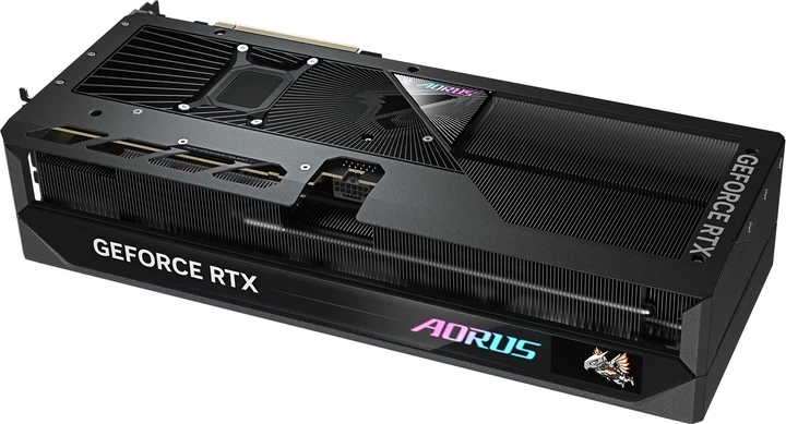 Відеокарта Gigabyte PCI-Ex GeForce RTX 5080 Aorus Master 16GB GDDR7 (256bit) (2805/30000) (HDMI, 3 x DisplayPort) (GV-N5080AORUS M-16GD) - изображение 8