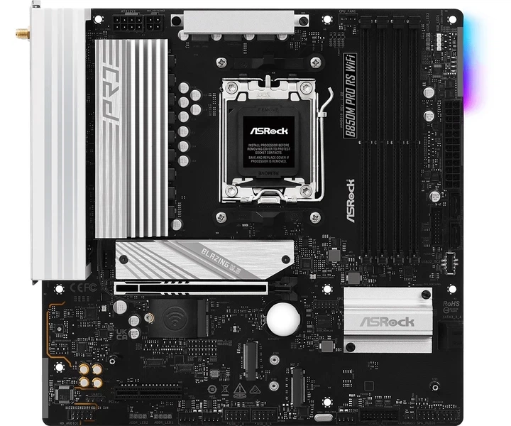 Материнська плата ASRock B850M Pro RS WiFi - зображення 3