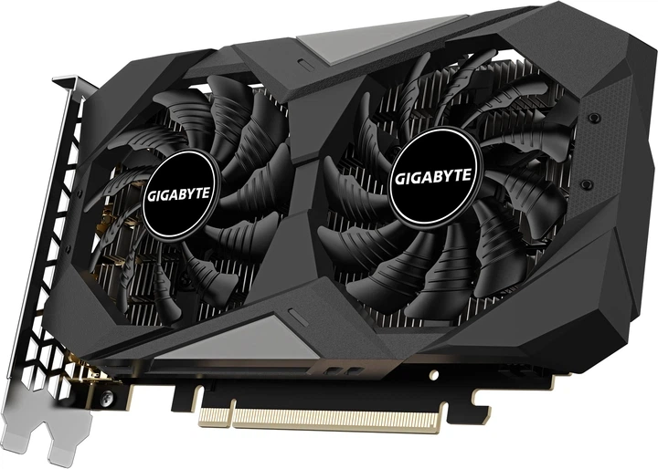 Відеокарта Gigabyte PCI-Ex GeForce RTX 3050 Windforce OC V2 6G 6GB GDDR6 (96bit) (1477/14000) (2 x HDMI, 2 x DisplayPort) (GV-N3050WF2OCV2-6GD) - Фото 4 Відеокарта Gigabyte PCI-Ex GeForce RTX 3050 Windforce OC V2 6G 6GB GDDR6 (96bit) (1477/14000) (2 x HDMI, 2 x DisplayPort) (GV-N3050WF2OCV2-6GD) - изображение 4