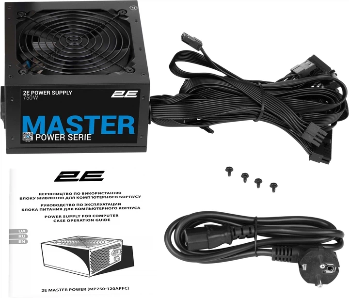 Блок живлення 2E Master Power 750W (2E-MP750-120APFC) - зображення 9