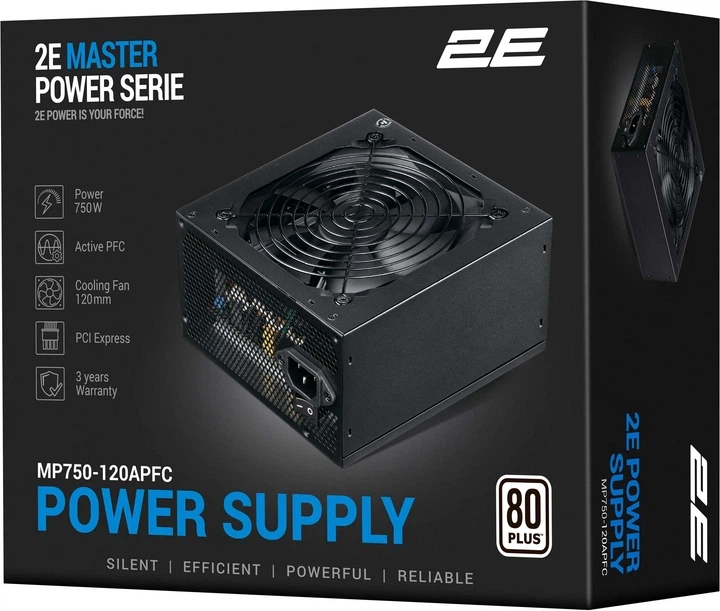 Блок живлення 2E Master Power 750W (2E-MP750-120APFC) - зображення 10