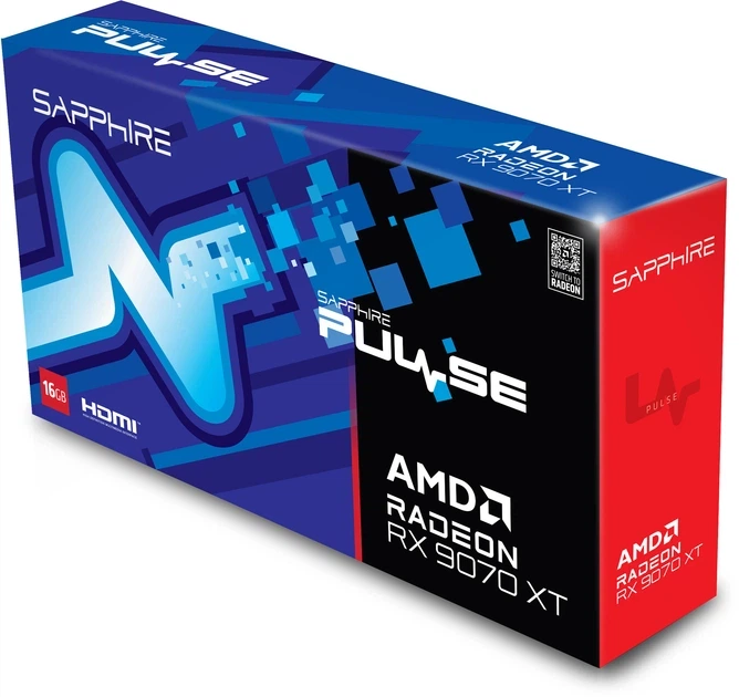 Відеокарта Sapphire PCI-Ex Radeon RX 9070 XT PULSE 16GB GDDR6 (256bit) (2970/20000) (2 x HDMI, 2 x DisplayPort) (11348-03-20G) - изображение 7