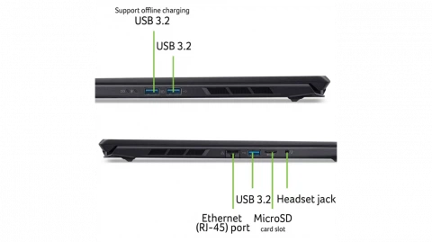 Ноутбук Acer Nitro V 16 ANV16S-71-7771 (NH.U24AA.003) Black - изображение 2