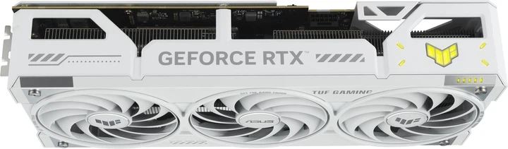 Відеокарта ASUS PCI-Ex GeForce RTX 5070 Ti TUF Gaming White OC Edition 16GB GDDR7 (256bit) (2610/28000) (2 x HDMI, 3 x DisplayPort) (TUF-RTX5070TI-O16G-WHITE-GAMING) - изображение 8