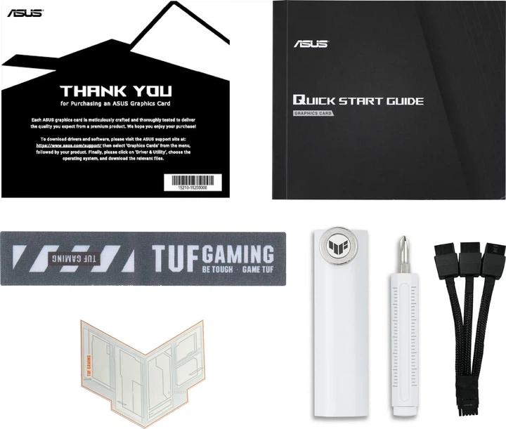 Відеокарта ASUS PCI-Ex GeForce RTX 5070 Ti TUF Gaming White OC Edition 16GB GDDR7 (256bit) (2610/28000) (2 x HDMI, 3 x DisplayPort) (TUF-RTX5070TI-O16G-WHITE-GAMING) - изображение 10