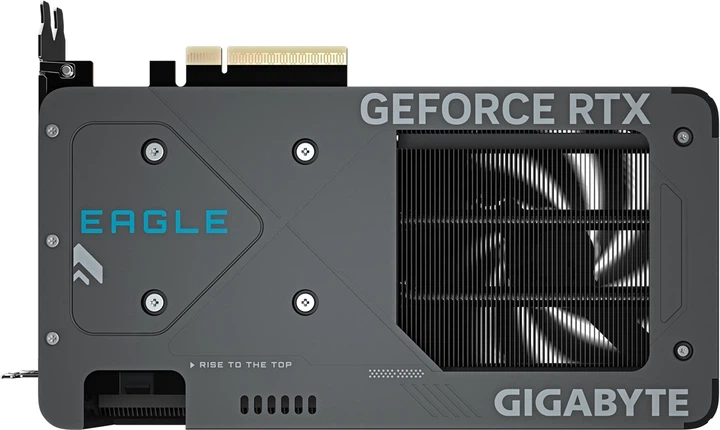 Відеокарта Gigabyte PCI-Ex GeForce RTX 5060 Ti EAGLE OC 8G 8GB GDDR7 (128bit) (2617/28000) (HDMI, 3 x DisplayPort) (GV-N506TEAGLE OC-8GD) - изображение 2
