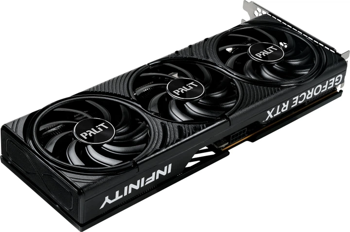 Відеокарта Palit PCI-Ex GeForce RTX 5060 Ti Infinity 3 OC 16GB GDDR7 (128bit) (2662/28000) (HDMI, 3 x DisplayPort) (NE7506TS19T1-GB2061S) - изображение 3