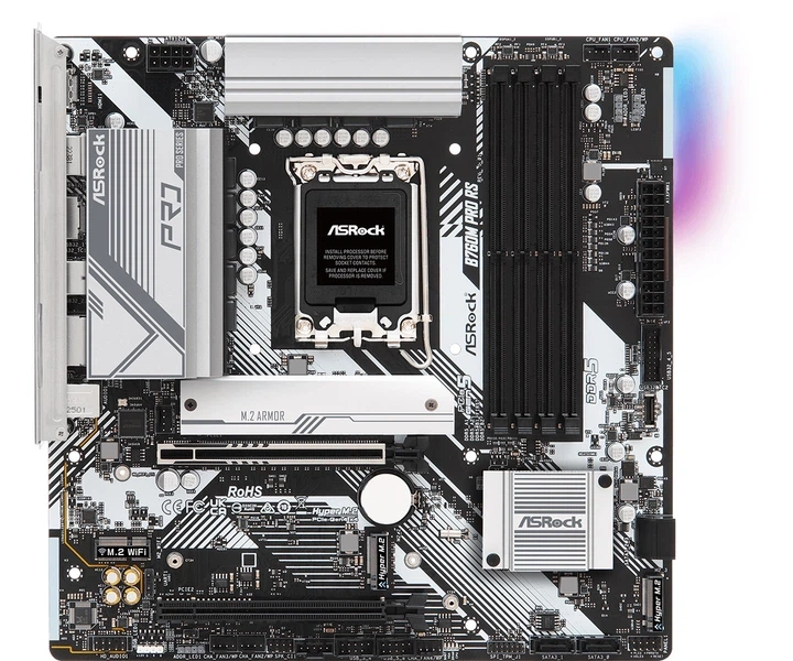 Материнська плата ASRock B760M Pro RS Socket 1700 - зображення 3