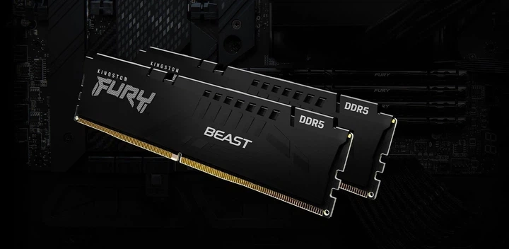 Модуль пам`яті DDR5 2x16GB/5200 Kingston Fury Beast Black (KF552C40BBK2-32) - зображення 2
