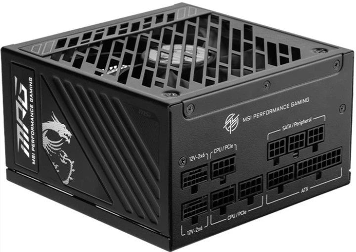 Блок живлення MSI MPG A850GS PCIE5 - Фото 1 Блок живлення MSI MPG A850GS PCIE5 - изображение 1
