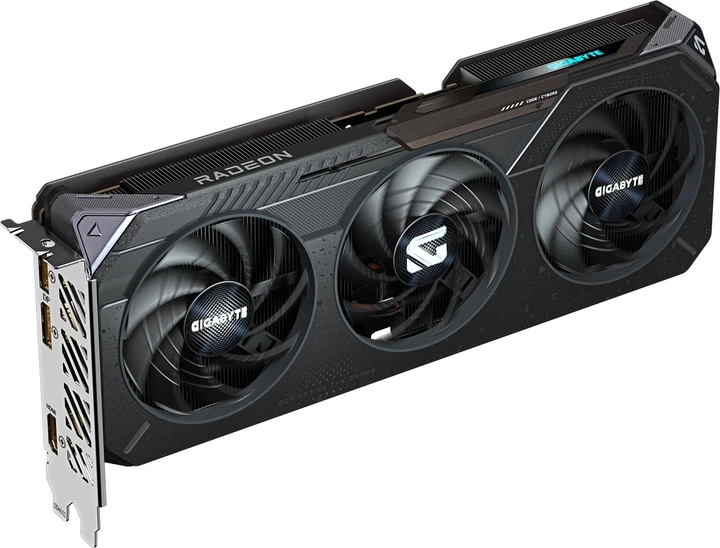 Відеокарта Gigabyte PCI-Ex Radeon RX 9060 XT GAMING OC 16G 16GB GDDR6 (128bit) (3320/20000) (HDMI, 2 x DisplayPort) (GV-R9060XTGAMING OC-16GD) - изображение 3