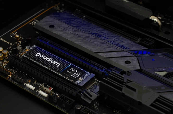 SSD диск Goodram PX500 Gen.3 512GB M.2 2280 PCIe 3.0 x4 NVMe 3D NAND QLC (SSDPR-PX500-512-80-G3) - Фото 6 SSD диск Goodram PX500 Gen.3 512GB M.2 2280 PCIe 3.0 x4 NVMe 3D NAND QLC (SSDPR-PX500-512-80-G3) - зображення 6