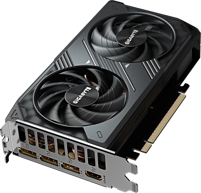 Відеокарта Gigabyte PCI-Ex GeForce RTX 5060 WINDFORCE MAX OC 8GB GDDR7 (128bit) (2512/28000) (HDMI, 3 x DisplayPort) (GV-N5060WF2MAX OC-8GD) - Фото 6 Відеокарта Gigabyte PCI-Ex GeForce RTX 5060 WINDFORCE MAX OC 8GB GDDR7 (128bit) (2512/28000) (HDMI, 3 x DisplayPort) (GV-N5060WF2MAX OC-8GD) - изображение 6