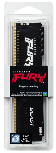 Оперативна пам'ять Kingston Fury Beast DDR4-3200 16384MB PC4-25600 Black (KF432C16BB1/16WP) - зображення 7