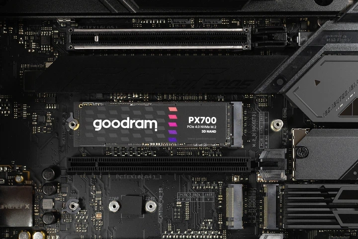 SSD диск Goodram PX700 4TB M.2 2280 PCIe 4.0 x4 NVMe 3D NAND (SSDPR-PX700-04T-80) - Фото 11 SSD диск Goodram PX700 4TB M.2 2280 PCIe 4.0 x4 NVMe 3D NAND (SSDPR-PX700-04T-80) - зображення 11