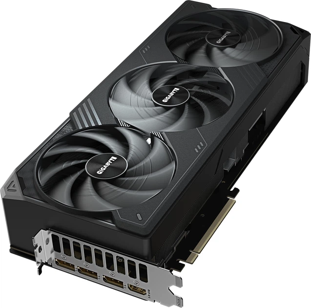 Відеокарта Gigabyte PCI-Ex GeForce RTX 5090 Windforce OC 32GB GDDR7 (512bit) (2467/28000) (HDMI, 3 x DisplayPort) (GV-N5090WF3OC-32GD) - изображение 4