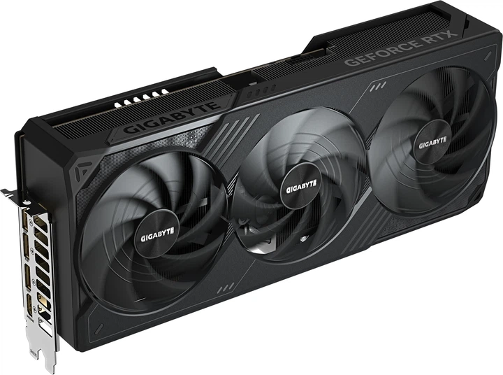 Відеокарта Gigabyte PCI-Ex GeForce RTX 5090 Windforce OC 32GB GDDR7 (512bit) (2467/28000) (HDMI, 3 x DisplayPort) (GV-N5090WF3OC-32GD) - изображение 5