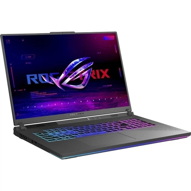 Ноутбук ASUS ROG Strix G18 G814PP (G814PP-DS94 Сustom 64GB RAM) Eclipse Gray (18 / IPS-level / 2560x1600 / 240Hz / Ryzen 9-8940HX / 64GB RAM / 1TB SSD / RTX 5070 / Win11H) - зображення 4