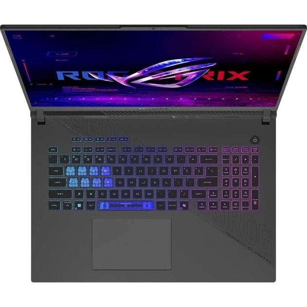 Ноутбук ASUS ROG Strix G18 G814PP (G814PP-DS94 Сustom 64GB RAM) Eclipse Gray (18 / IPS-level / 2560x1600 / 240Hz / Ryzen 9-8940HX / 64GB RAM / 1TB SSD / RTX 5070 / Win11H) - зображення 5