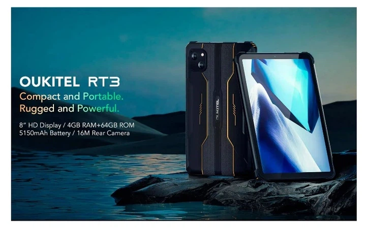 Планшет Oukitel RT3 4/64GB Green - изображение 2