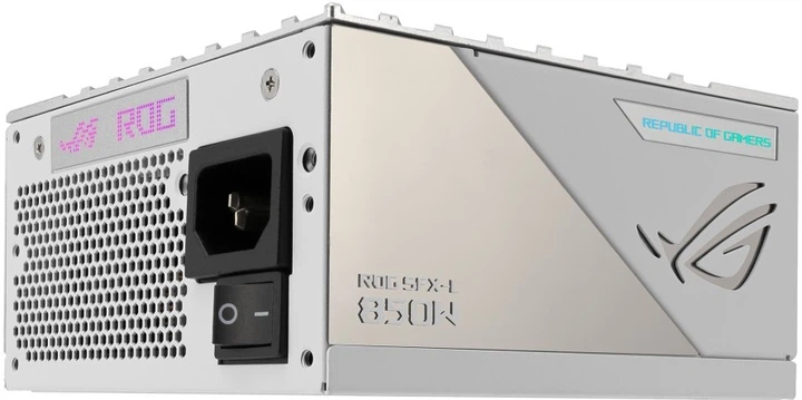 Блок живлення ASUS ROG Loki SFX-L 850W ATX 3.0 Platinum White 80 PLUS Platinum (90YE00N2-B0NA00) - зображення 9