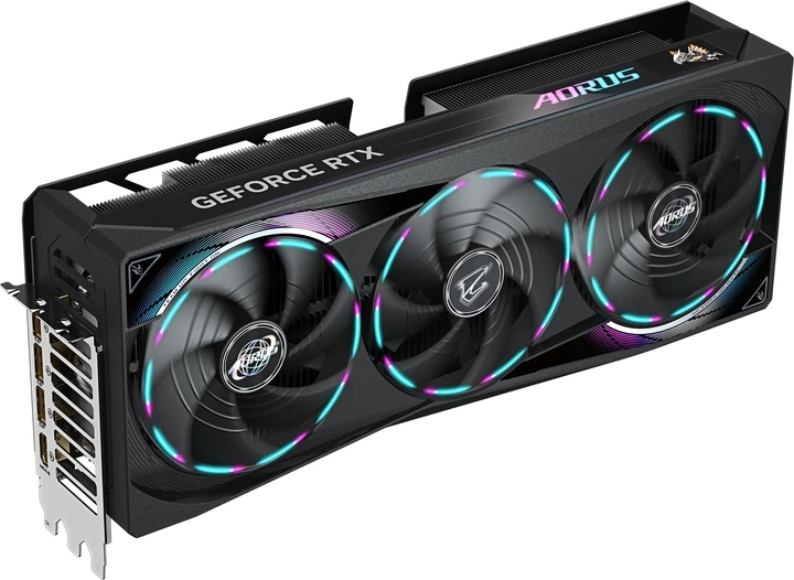 Відеокарта Gigabyte PCI-Ex GeForce RTX 5070 Ti Aorus Master 16GB GDDR7 (256bit) (28000) (HDMI, 3 x DisplayPort) (GV-N507TAORUS M-16GD) - Фото 4 Відеокарта Gigabyte PCI-Ex GeForce RTX 5070 Ti Aorus Master 16GB GDDR7 (256bit) (28000) (HDMI, 3 x DisplayPort) (GV-N507TAORUS M-16GD) - изображение 4