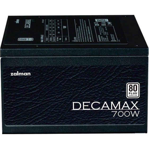 Блок живлення Zalman Decamax 700W (ZM700-LX3) - Фото 7 Блок живлення Zalman Decamax 700W (ZM700-LX3) - зображення 7