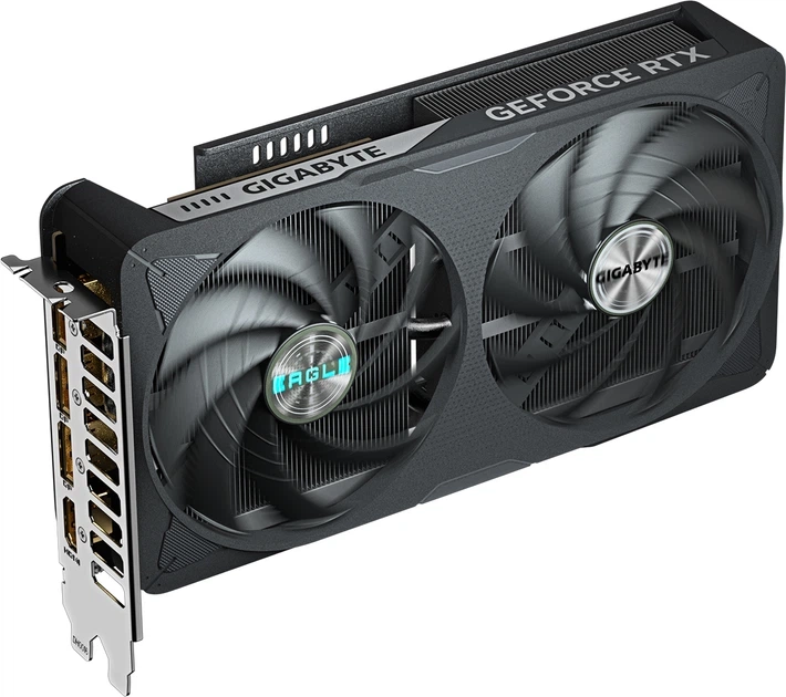 Відеокарта Gigabyte PCI-Ex GeForce RTX 5060 Ti EAGLE OC 16G 16GB GDDR7 (128bit) (2617/28000) (HDMI, 3 x DisplayPort) (GV-N506TEAGLE OC-16GD) - изображение 6