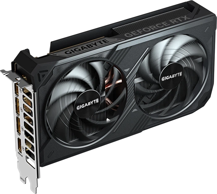 Відеокарта Gigabyte PCI-Ex GeForce RTX 5060 Ti WINDFORCE OC 8G 8GB GDDR7 (128bit) (2587/28000) (HDMI, 3 x DisplayPort) (GV-N506TWF2OC-8GD) - изображение 6