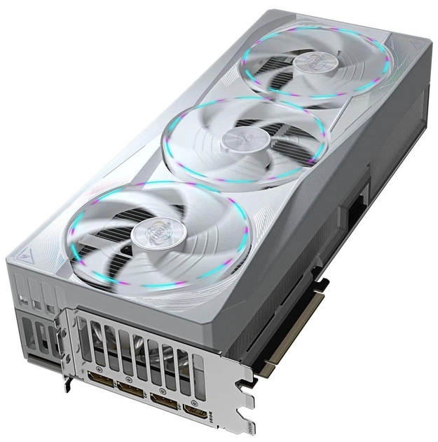 Відеокарта GIGABYTE RTX 5090 32GB AORUS MASTER ICE (GV-N5090AORUSM ICE-32GD) (GDDR7, 512 bit, PCI-E v5.0 x16) - Фото 4 Відеокарта GIGABYTE RTX 5090 32GB AORUS MASTER ICE (GV-N5090AORUSM ICE-32GD) (GDDR7, 512 bit, PCI-E v5.0 x16) - зображення 4