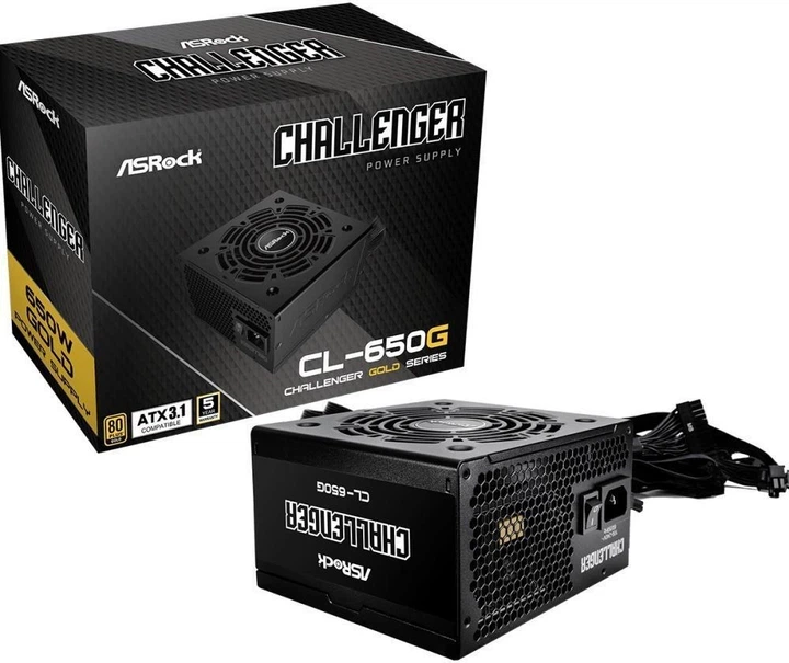 Блок живлення ASRock Challenger 650W (CL-650G) - Фото 7 Блок живлення ASRock Challenger 650W (CL-650G) - изображение 7